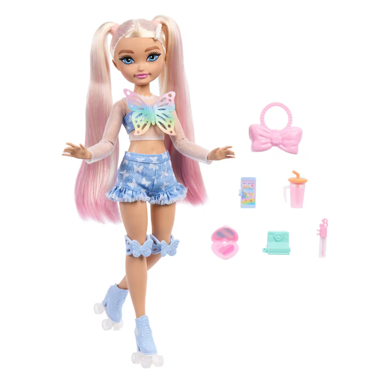 Barbie Dream Besties Skate Party Muñeca Barbie Malibu Mattel