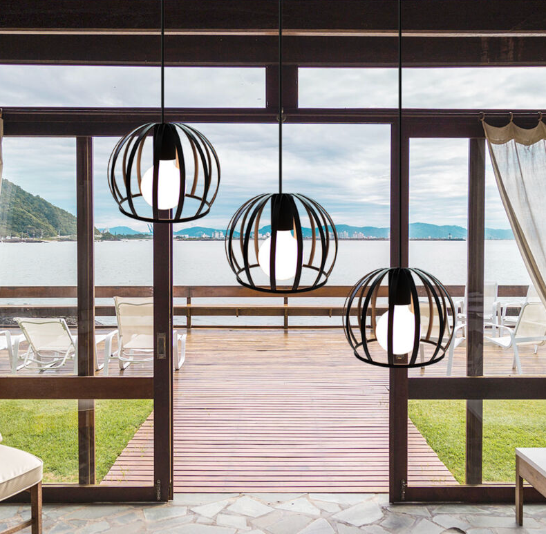 Lámpara Colgante 3 Luces Lámpara de Techo