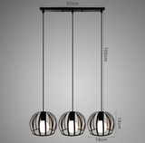 Lámpara Colgante 3 Luces Lámpara de Techo