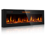 Chimenea Eléctrica Empotrable Manastin PL24 / Ultra Thin LED – 1500W / 120V