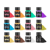 Pigmentos de Mica Nacarados CHANGTIKEJI – 12 Colores x 10 g
