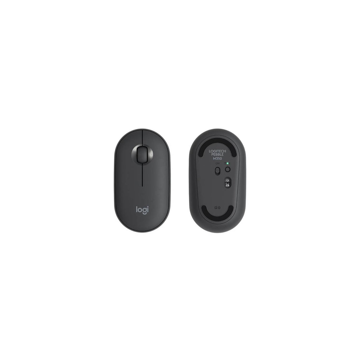 Mouse Inalámbrico Logitech M350 Pebble Bluetooth Negro