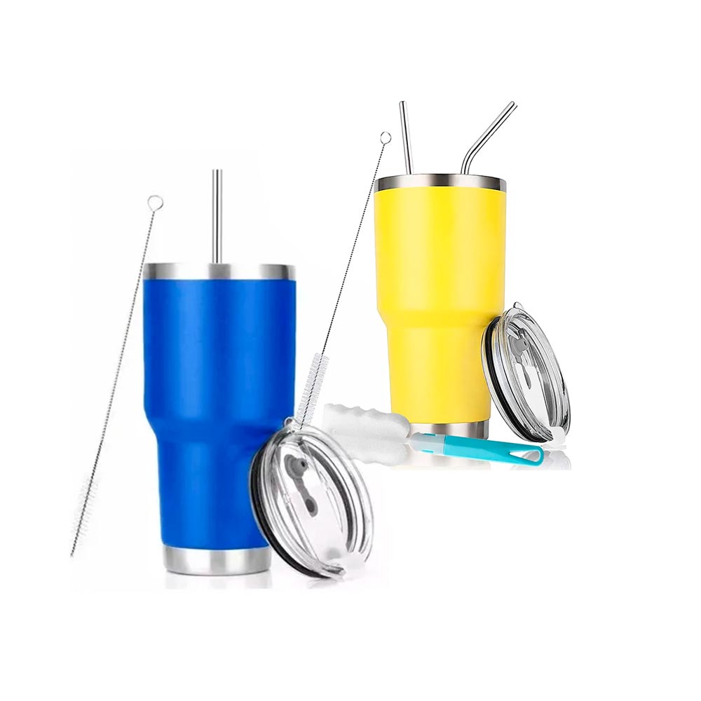 Vaso Térmico Portátil De Acero Inoxidable 30oz Con Calor/frí