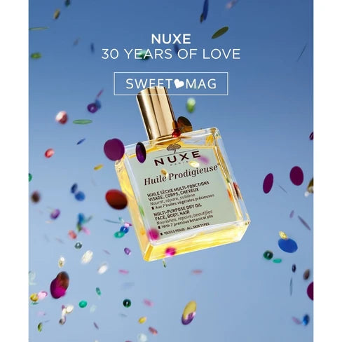 Nuxe Huile Prodigieuse o Aceite seco multiusos Brillo dorado