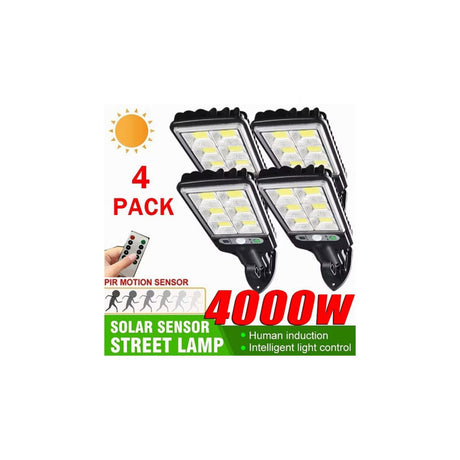 Pack 4 Luces solares 4000w