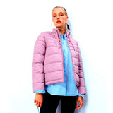 Parka Sfera Básica para Mujer Morada | Acolchada | Liviana | Ideal para Invierno