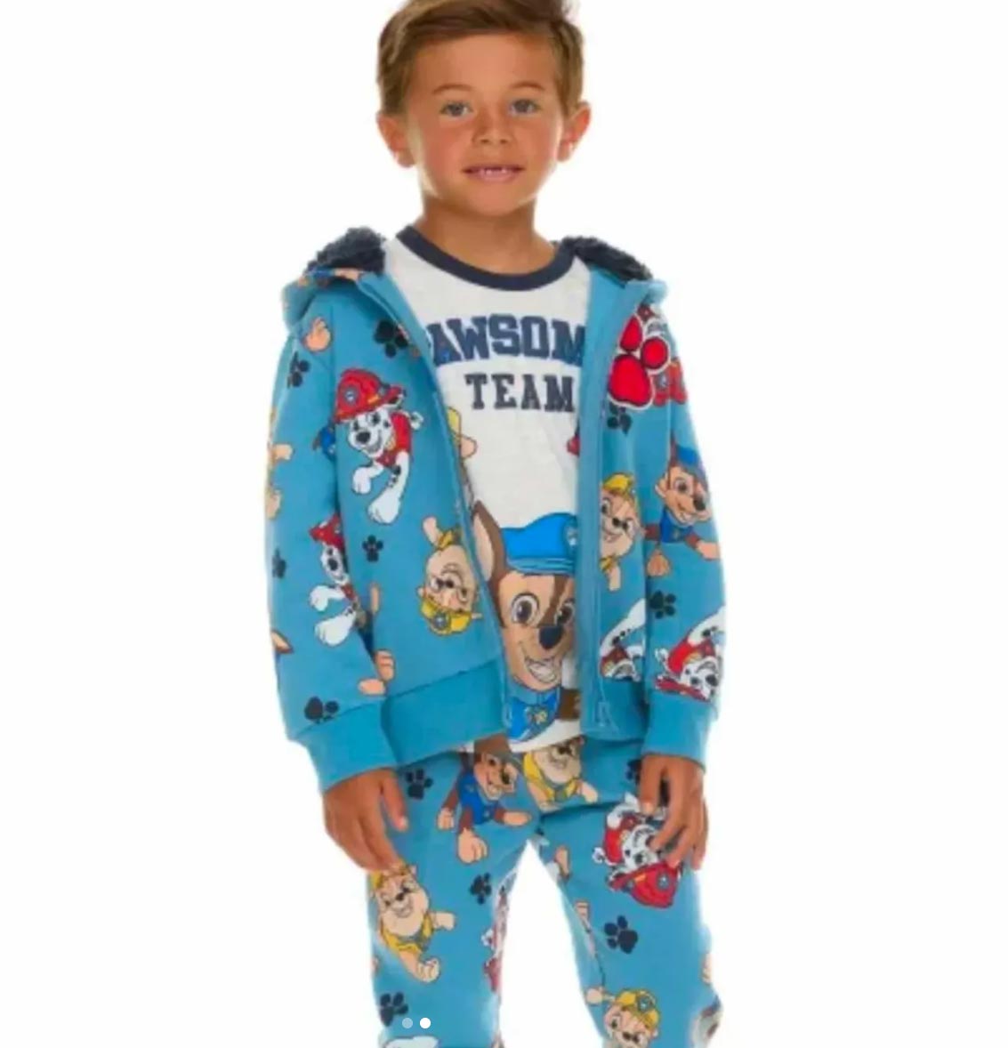 Buzo Conjunto de 3 piezas Paw Patrol  para niños