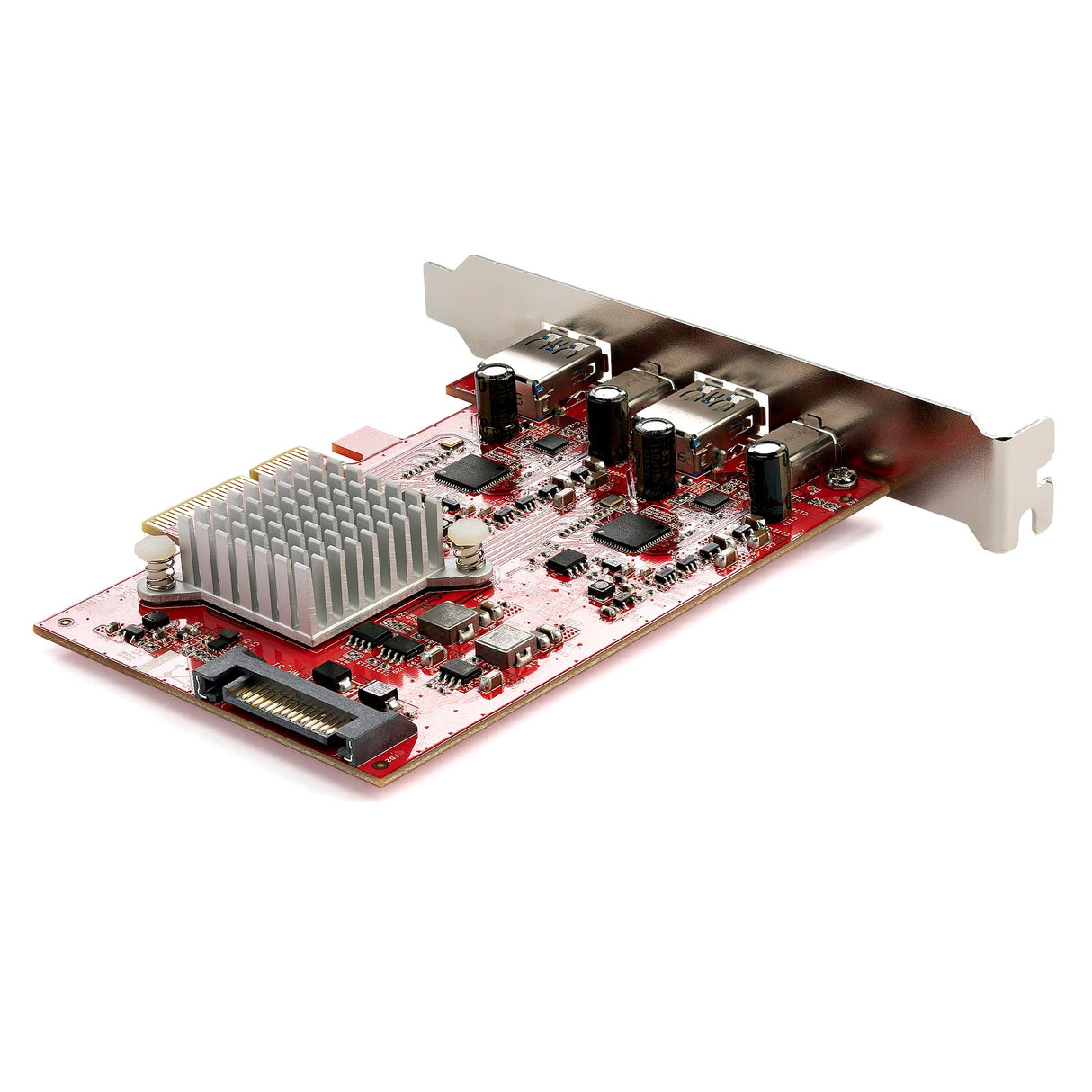 Tarjeta PCIe USB 3.2 Gen 2 StarTech PEXUSB312A2C2V – 4 Puertos 10Gbps USB-A y USB-C