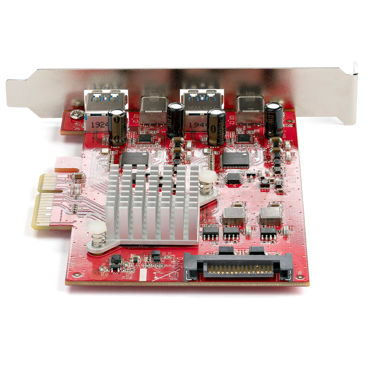 Tarjeta PCIe USB 3.2 Gen 2 StarTech PEXUSB312A2C2V – 4 Puertos 10Gbps USB-A y USB-C