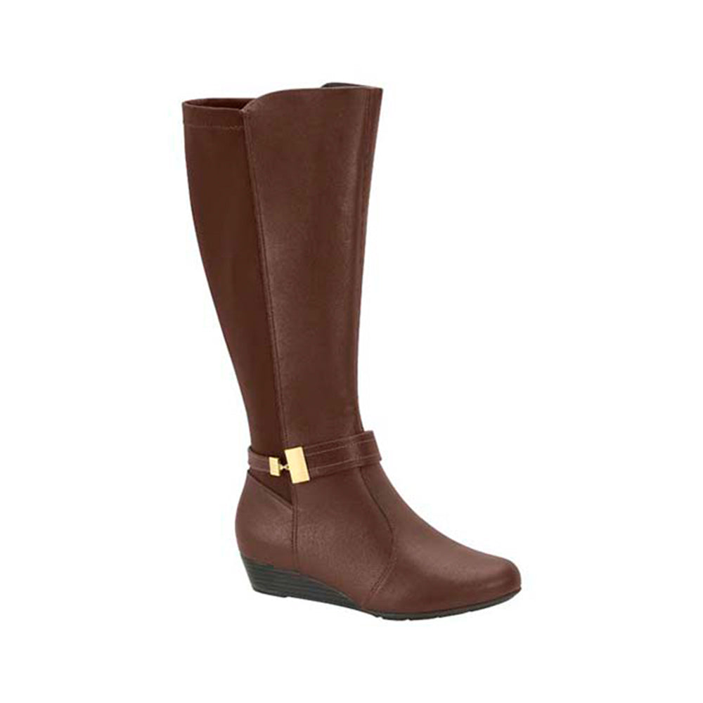 Bota Modare Pia para Mujer Chocolate | Plataforma Baja | Tecnología Ultraconfort