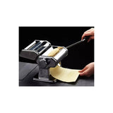 PACK Maquina Para Hacer Pasta + Spaggetti + Cintas 3 En 1 Plateado + Mantel Texturizado