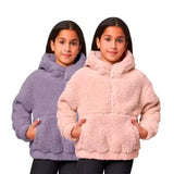 Polar Sherpa Pullover Niñas Jóvenes