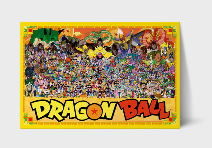 Cartel Personajes DragonBall Z 100x67 cms