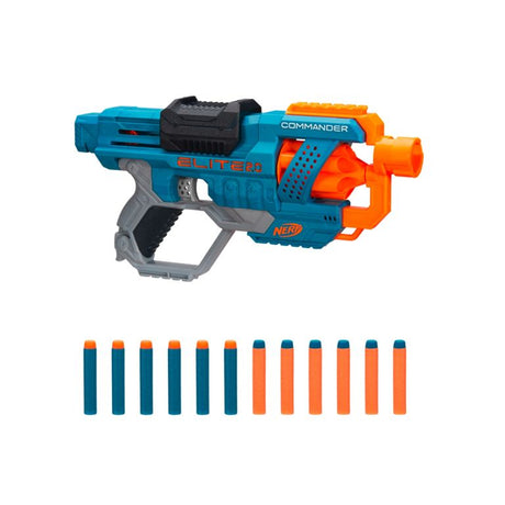Nerf Elite 2.0 Commander RD-6 – Lanzador de Dardos Hasbro