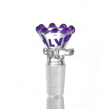 Quemador Bong Pyrex Calvo Glass Perlas 18mm