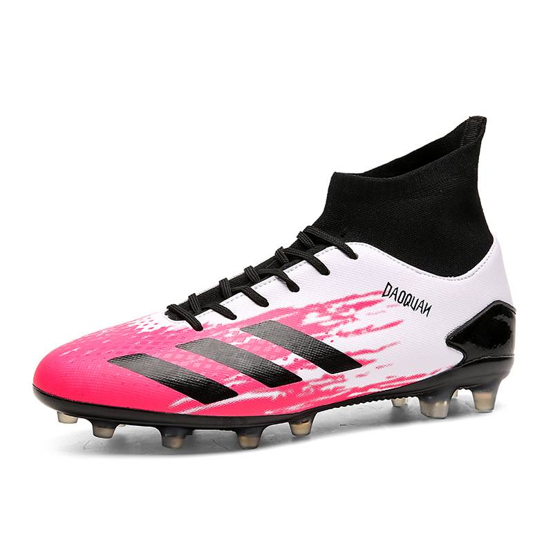 Zapatos de futbol online adidas rosados