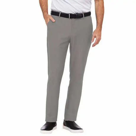 Pantalón chino Greg Norman para hombre ajuste clásico pretina elástica