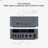 Beelink Mini PC EQR5 AMD Ryzen5 Pro 5650U RAM16GB DDR4 SSD500GB