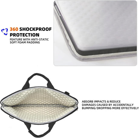 Bolso delgado para computadora portátil KINGSLONG 15,6 pulgadas