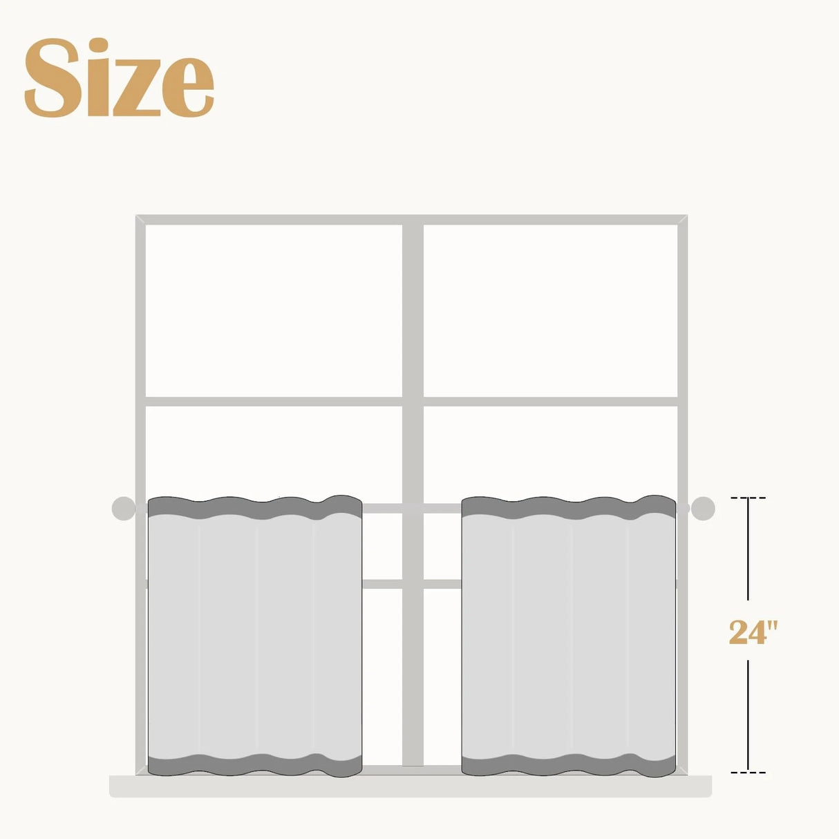 Jinchan Cortinas Nivel Lino Rayas Granja Pequeña Ventana Cocina Baño