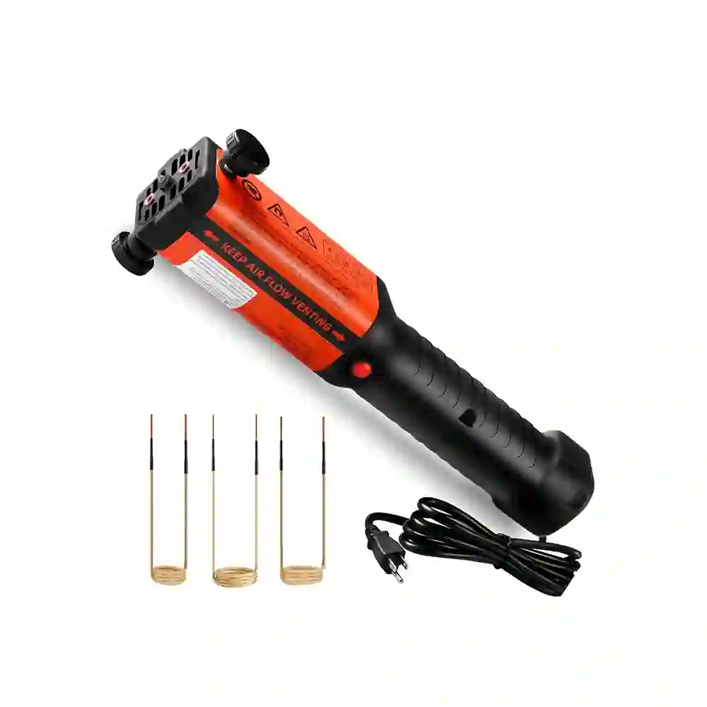 Kit Calentador de Inducción Magnético 1300W Herramienta de Extracción de Pernos 3 Bobinas Tuerca Buster Rápido