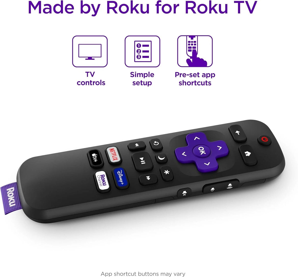 Control Remoto ROKU TV original