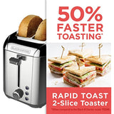 Tostadora de BLACK+DECKER TR3500SD Rapid Toast acero inoxidable 110V