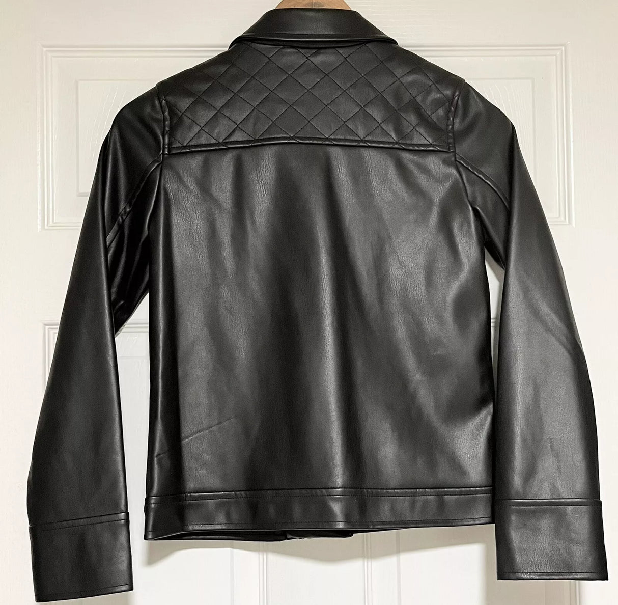 Chaqueta de piel sintética para niña Art Class Black Target