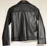 Chaqueta de piel sintética para niña Art Class Black Target