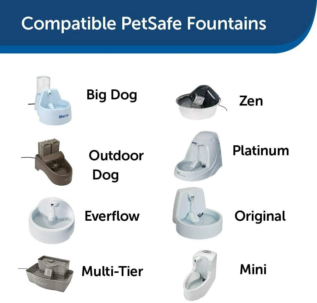 Filtro de repuesto de fuente de carbono premium PetSafe Drinkwell