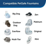 Filtro de repuesto de fuente de carbono premium PetSafe Drinkwell