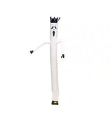 Tubo publicitario bailarín de viento marioneta de aire inflable de 20 pies hombre blanco EE.