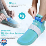 Guantes y calcetines fríos SuzziPad para quimioterapia, bolsas de hielo de quimioterapia para manos y pies