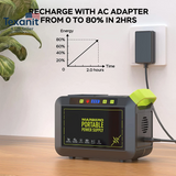 Portable Power Station Marbero M82 88wh W/ Solar Panel