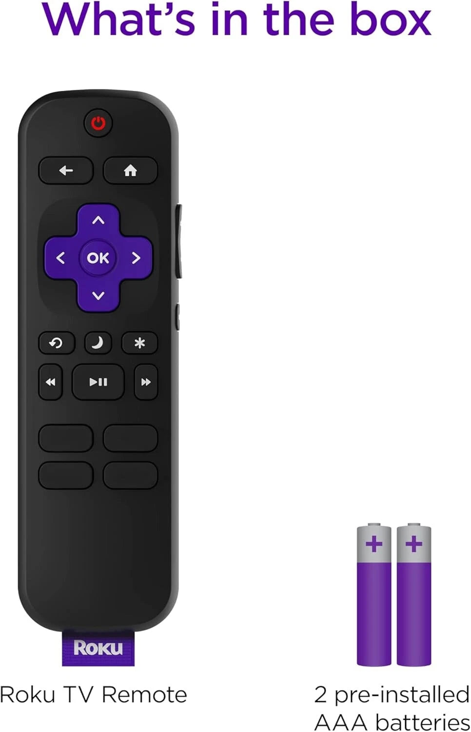 Control Remoto ROKU TV original
