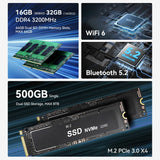 Beelink Mini PC EQR5 AMD Ryzen5 Pro 5650U RAM16GB DDR4 SSD500GB