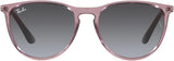 Lentes de sol redondas Ray-Ban Rj9060S Erika para niñas.