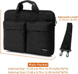 Bolso delgado para computadora portátil KINGSLONG 15,6 pulgadas