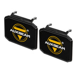 AUXBEAM Cubiertas Protectoras para Luces LED de 4" | Pack de 2 | Policarbonato Negro Resistente