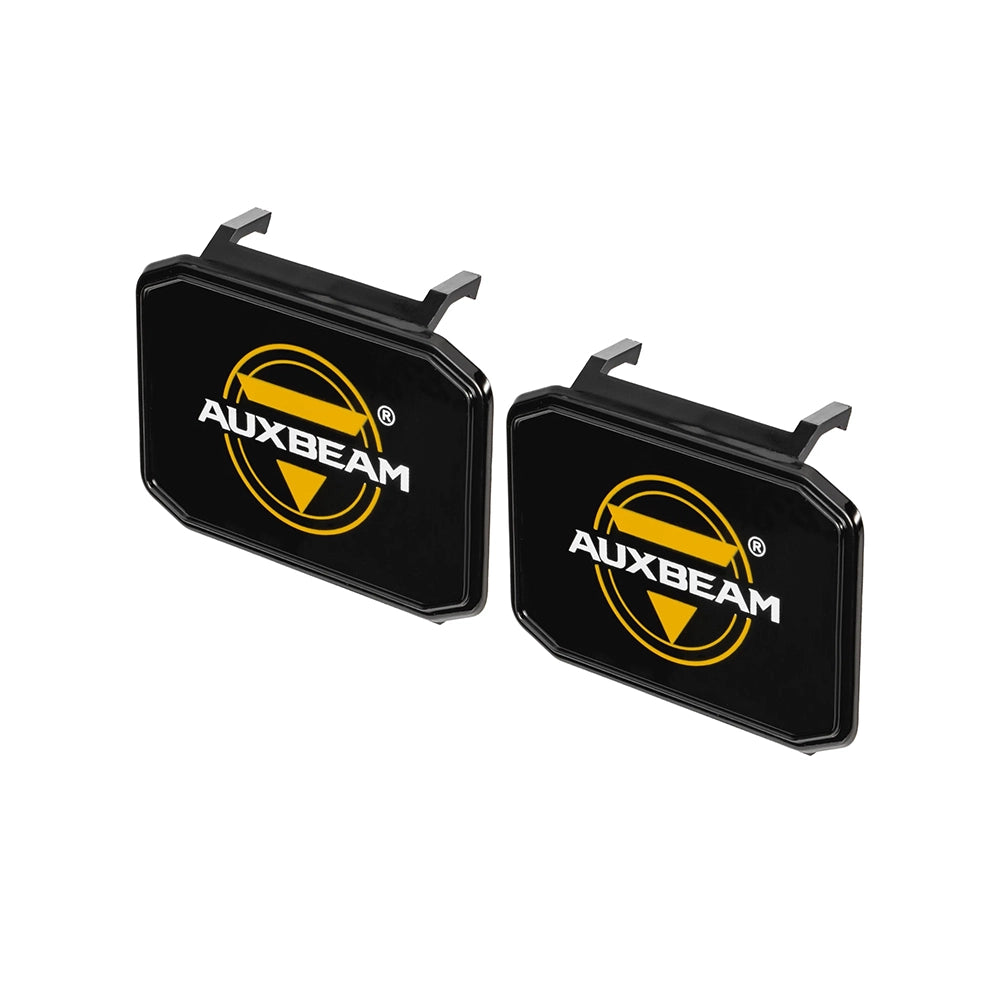 AUXBEAM Cubiertas Protectoras para Luces LED de 4" | Pack de 2 | Policarbonato Negro Resistente