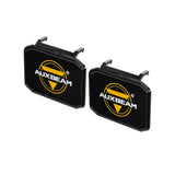 AUXBEAM Cubiertas Protectoras para Luces LED de 4" | Pack de 2 | Policarbonato Negro Resistente
