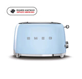 Tostadora SMEG de 2 rebanadas azul pastel