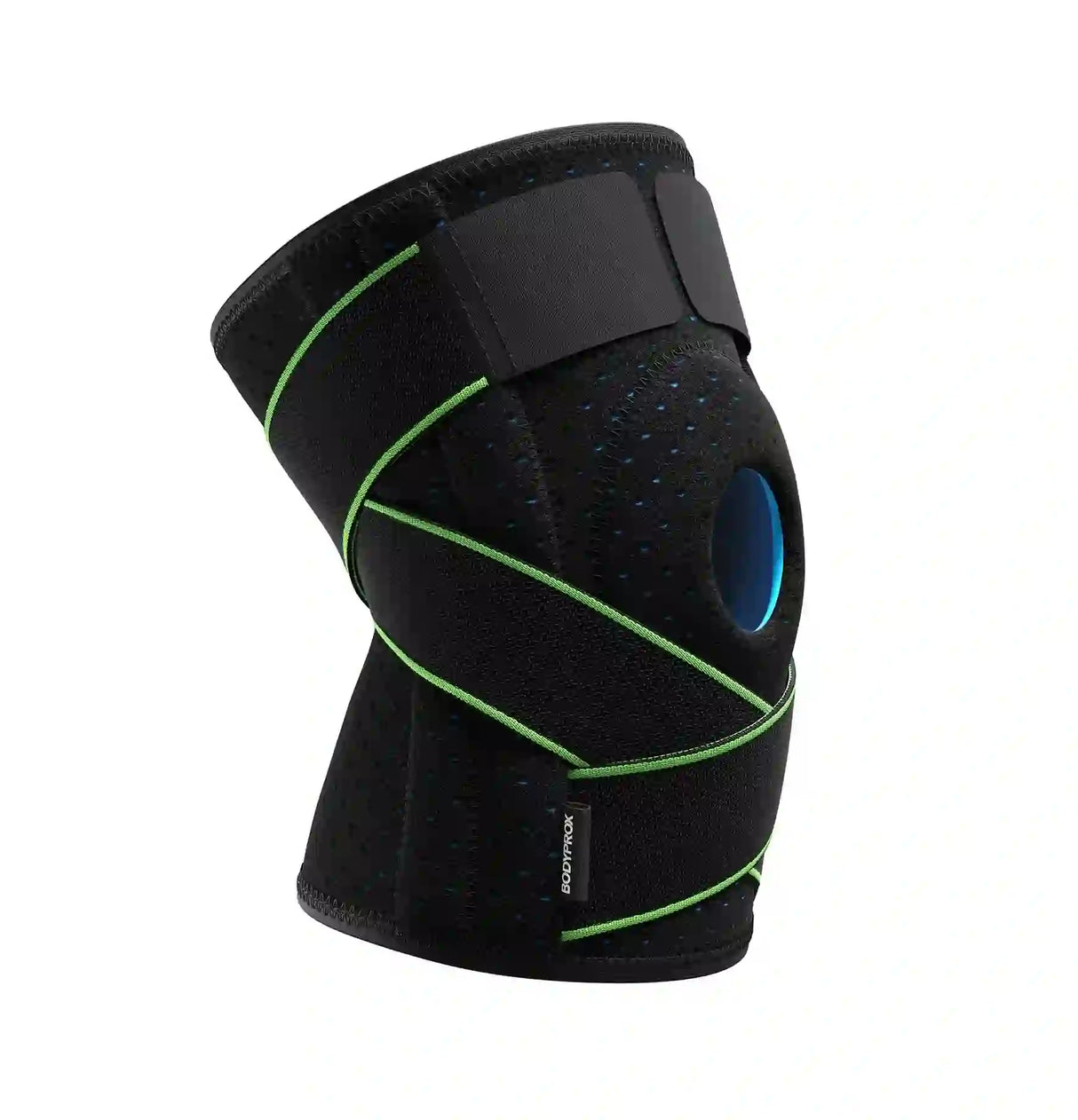 Rodillera Bodyprox con estabilizadores laterales y almohadillas de gel rótula para soporte de rodilla