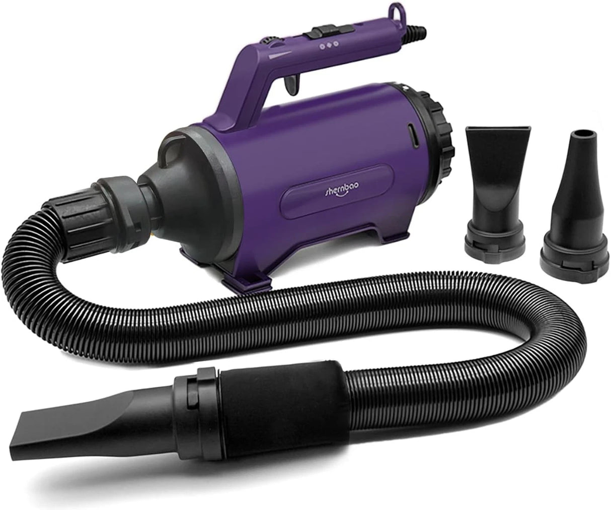 Secador de pelo de alta velocidad profesional mascotas púrpura 110V