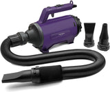 Secador de pelo de alta velocidad profesional mascotas púrpura 110V