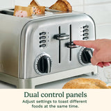 Tostador Cuisinart 4 Rrebanadas Clasico CPT180CL 110V