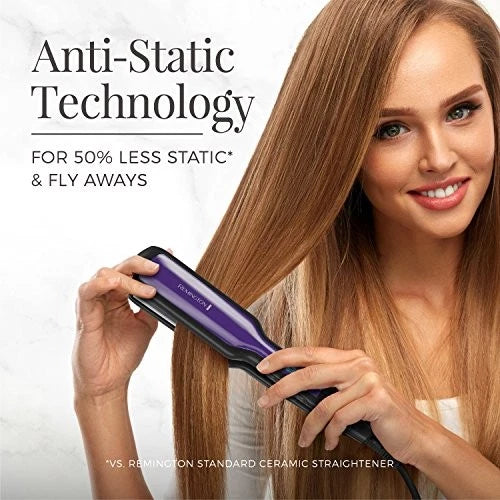 Plancha D Cabello Remington Antiestática Cerámica S5520 110V
