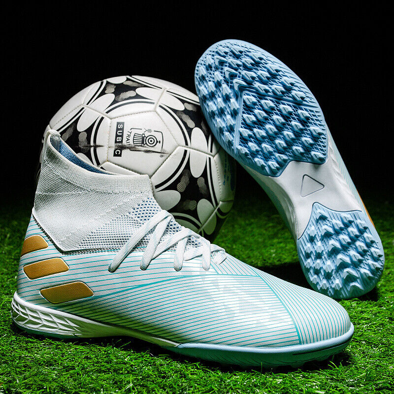 Botas de Fútbol Zapatillas Tenis De Fútbol Zapatos Botines Tacos para Hombre Niñas