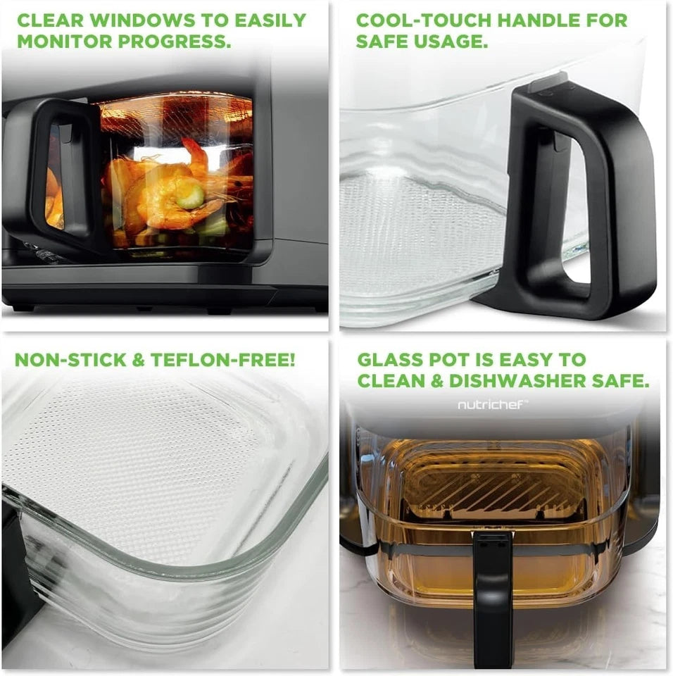 Freidora de aire NUTRICHEF 120V