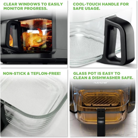 Freidora de aire NUTRICHEF 120V